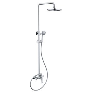 SOLAR-система душова (суміш для душу, верхній душ 200 мм ABS коло, ручний душ 100 мм 1 режим, шланг 150