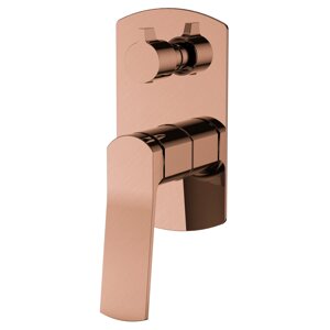 Змішувач для ванни SOLO прихованого монтажу, 30 мм, cepillado bronce
