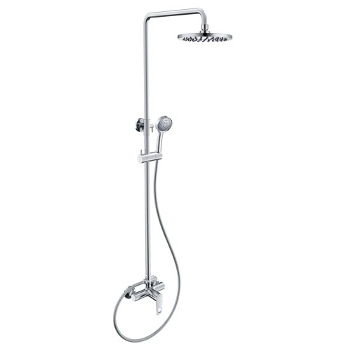 SOLAR-система душова (суміш для душу, верхній душ 200 мм ABS коло, ручний душ 100 мм 1 режим, шланг 150