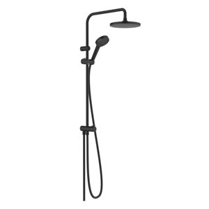 VERNIS BLEND душова система Showerpipe Reno 220, колір чорний матовий