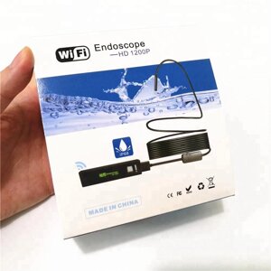 Ендоскоп WiFi Borescope 8 мм водонепроникний безпровідний HD 1200 P 3.5 метра кабель