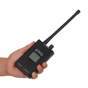 ETFO Позиціонуючий детектор захисту від підслуховування з регуляцією потужністю частотомер