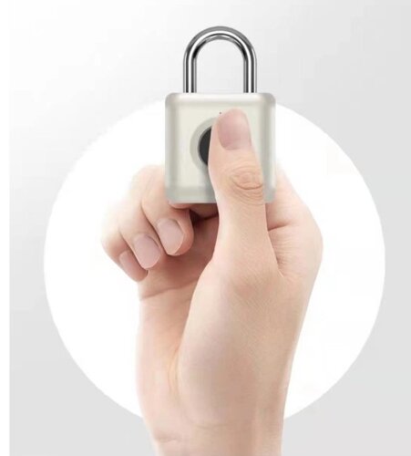Навісний розумний замок на відбиток пальців Smart FingerPrint Lock