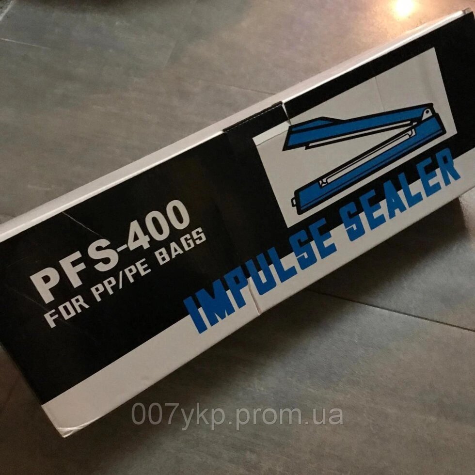 Запайщик пакетов и пленок ручной PFS 400 - замовити
