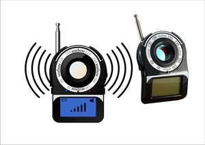 Портативний детектор проводних і безпровідних камер відеоспостереження (модель CC309)