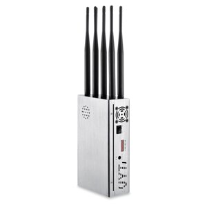 Ягуар 8 - потужна переносна глушилка GSM / CDMA / DCS / 4G / 3G / GPS / Wifi LOJACK 8 ват 3 кулера охдажденія