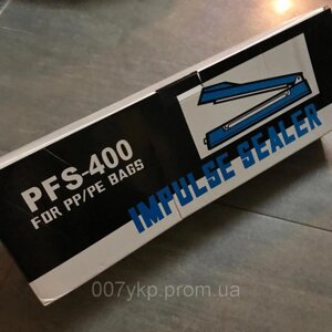 Запайщик пакетов и пленок ручной PFS-400 свариватель