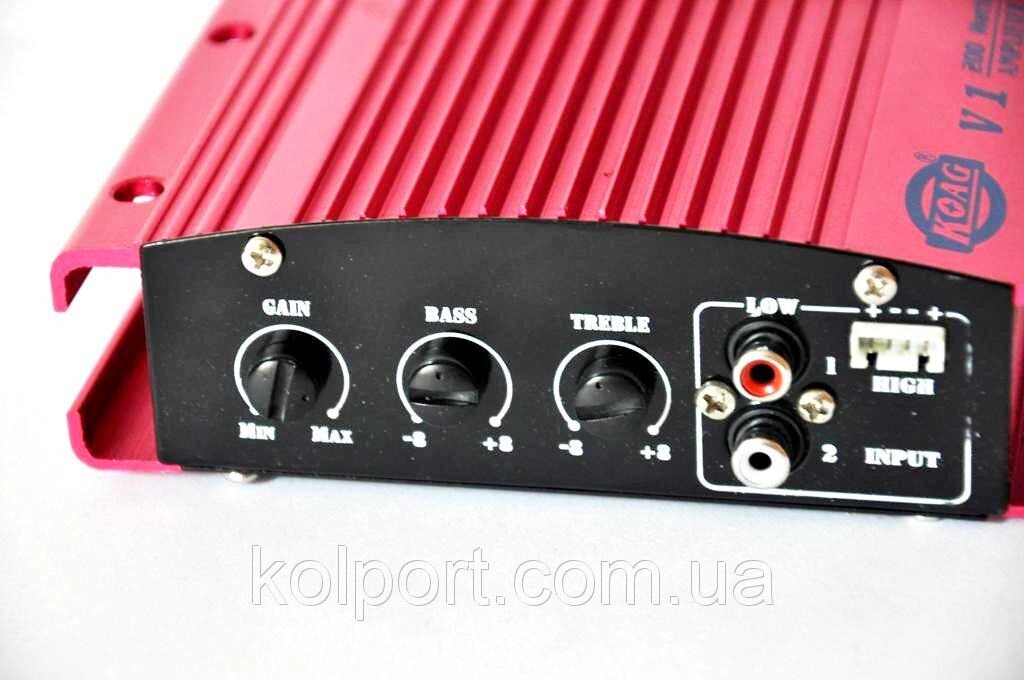 200Вт автомобільний підсилювач звуку і САБВУФЕРА від компанії Інтернет-магазин "Tovar-plus. Com. Ua" - фото 1