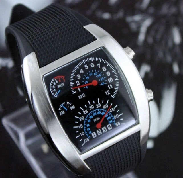 2014 Года! Гоночні годинник спідометр Street Racer, (бінарні годинник спідометр) binar годинник купити від компанії Інтернет-магазин "Tovar-plus. Com. Ua" - фото 1