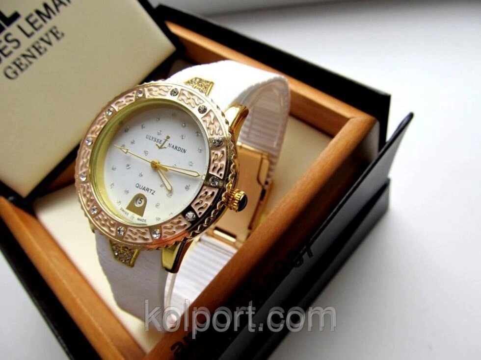 2014 Года! Жіночі кварцові годинники Ulysse Nardin під Rolex (Жіночі наручні годинники під Ролекс) купити від компанії Інтернет-магазин "Tovar-plus. Com. Ua" - фото 1