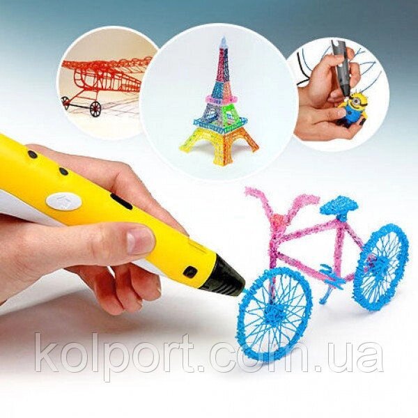 3D ручка c LCD дисплеєм (3D Pen-2) 3D Pen другого покоління від компанії Інтернет-магазин "Tovar-plus. Com. Ua" - фото 1