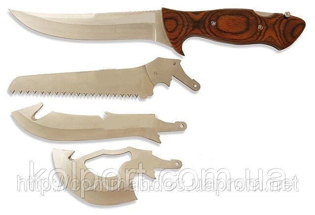4 В 1, ножі обробний, мачете, пила і топірець для кісток від компанії Інтернет-магазин "Tovar-plus. Com. Ua" - фото 1
