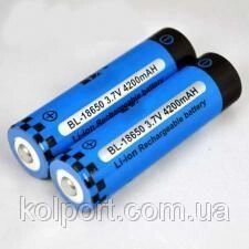 Акумулятор Li-Ion 3,7V 18650 4200mAh