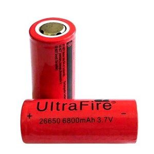 Акумулятор UltraFire 26650 6800 мА / год