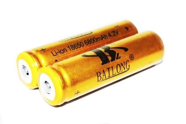 Акумулятор Bailong Li-ion 18650 6800mAh 4.2V від компанії Інтернет-магазин "Tovar-plus. Com. Ua" - фото 1