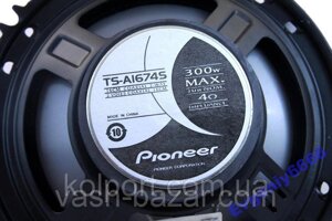 Акустика Pioneer комплект 2 динаміка TS-A1674S 160 мм, потужність 300 W! купити