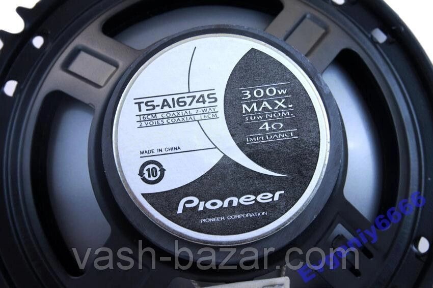 Акустика Pioneer комплект 2 динаміка TS-A1674S 160 мм, потужність 300 W! купити від компанії Інтернет-магазин "Tovar-plus. Com. Ua" - фото 1