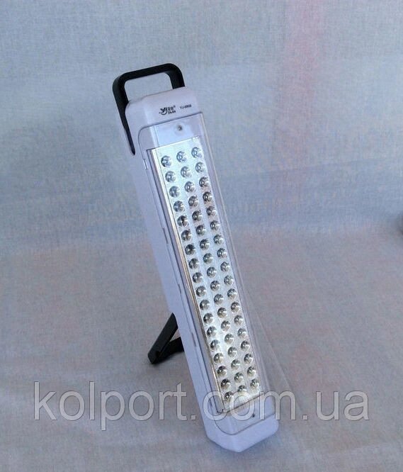 Аварійний світлодіодний світильник з акумулятором YAJIA YJ-6808 від компанії Інтернет-магазин "Tovar-plus. Com. Ua" - фото 1
