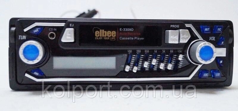 Автомагнітола касетна elbee elbee E3309D від компанії Інтернет-магазин "Tovar-plus. Com. Ua" - фото 1