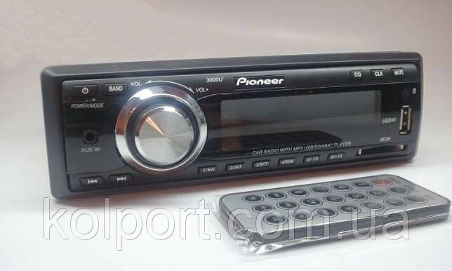 Автомагнітоли "Pioneer" FM, SD, USB, AUX роз'ємом + Пульт ДУ від компанії Інтернет-магазин "Tovar-plus. Com. Ua" - фото 1