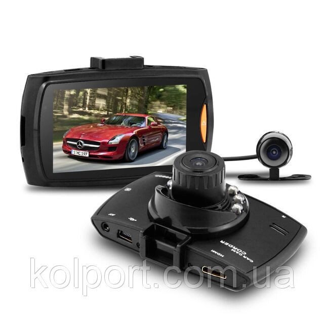 Автомобільний відеореєстратор на дві камери G30B FullHD, автотовари, автомобільна відеотехніка від компанії Інтернет-магазин "Tovar-plus. Com. Ua" - фото 1