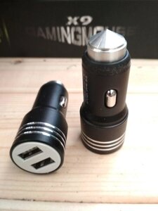 Автомобільний Адаптер АЗП Hammer 2usb