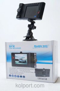 Автомобільний відеореєстратор Vehicle Double Lens HD 2 камери, автомобільні відеореєстратори, все для авто
