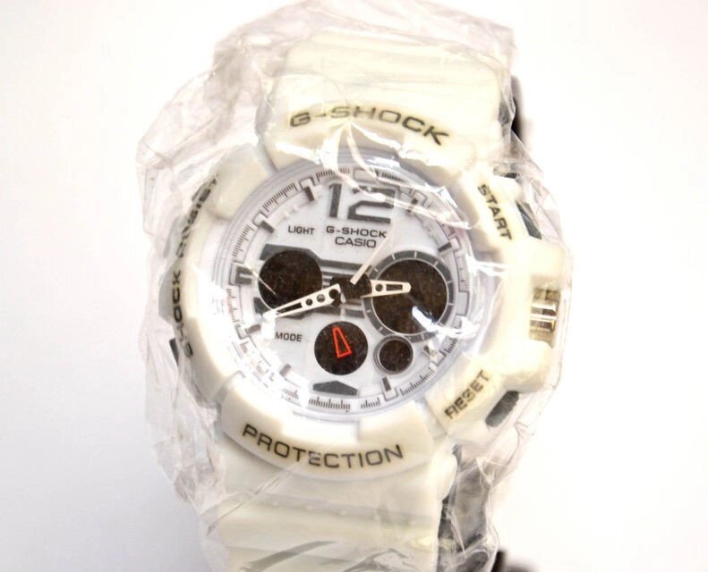 Багатофункціональний годинник Casio G-Shock Protection (білі), кварцові, чоловічі, спортивні, наручні від компанії Інтернет-магазин "Tovar-plus. Com. Ua" - фото 1