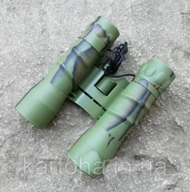 Бінокль Bassell 22х32 camo призма ROOF, компактний + чохол, зручний в експлуатації + чохол для туризму від компанії Інтернет-магазин "Tovar-plus. Com. Ua" - фото 1