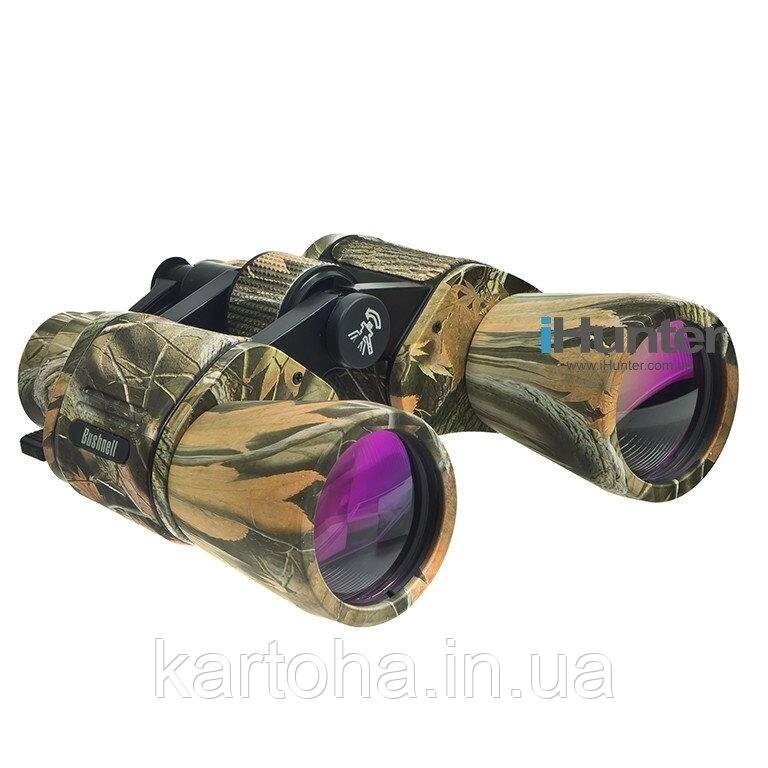 Бінокль Bushnell 10-50x50 K Mossy Oak камуфляж водостійкий корпус прогумований установка на штативі від компанії Інтернет-магазин "Tovar-plus. Com. Ua" - фото 1