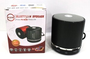 Bluetooth Колонка WS 231, MP3, USB, портативна, SPS, портатіная акустика, аудіотехніка, електроніка, стильні