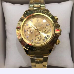 Годинники наручні ROLEX DAYTONA GOLD NEW, жіночі наручні годинники, чоловічі, годинник Ролекс