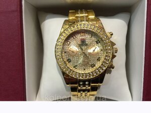 Годинники наручні Rolex gold 5987, жіночі наручні годинники, чоловічі, годинник Ролекс