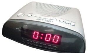 Годинники мережеві YJ-9905 з ФМ радіо, настільний годинник, годинник для будинку