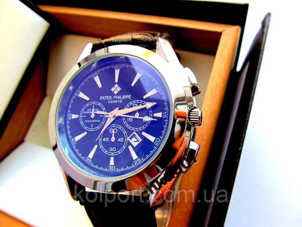 ЧОЛОВІЧІ ГОДИННИК PATEK PHILIPPE кварцові, чоловічі наручні годинники Patek Philippe купити від компанії Інтернет-магазин "Tovar-plus. Com. Ua" - фото 1