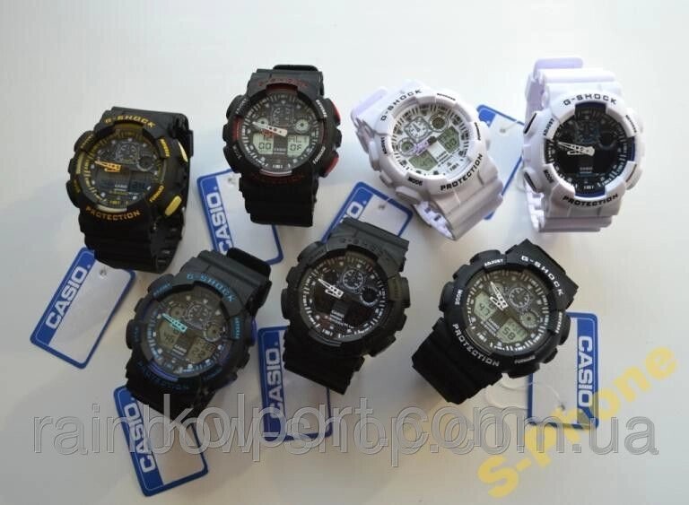 Чоловічі Годинники Casio G-Shock GA-100 в наявності! від компанії Інтернет-магазин "Tovar-plus. Com. Ua" - фото 1