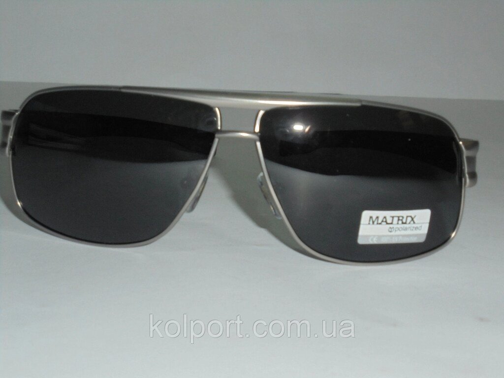 Чоловічі сонцезахисні окуляри Matrix 6614, строгі, модний аксесуар, окуляри, чоловічі, якість, прямокутні від компанії Інтернет-магазин "Tovar-plus. Com. Ua" - фото 1