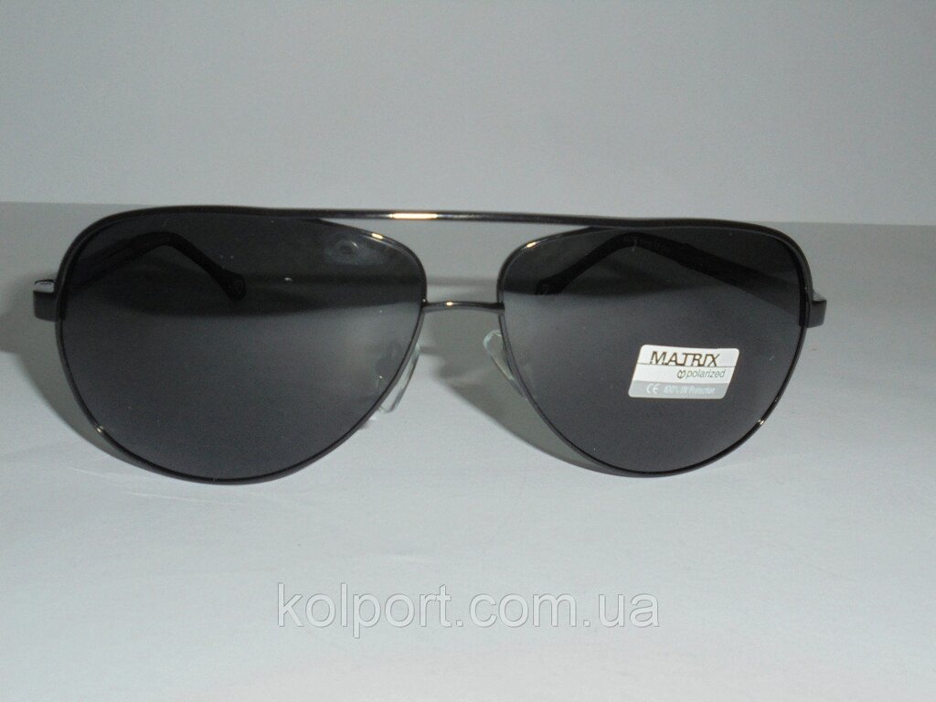 Чоловічі сонцезахисні окуляри Matrix 6615, строгі, модний аксесуар, окуляри, чоловічі, якість, прямокутні від компанії Інтернет-магазин "Tovar-plus. Com. Ua" - фото 1