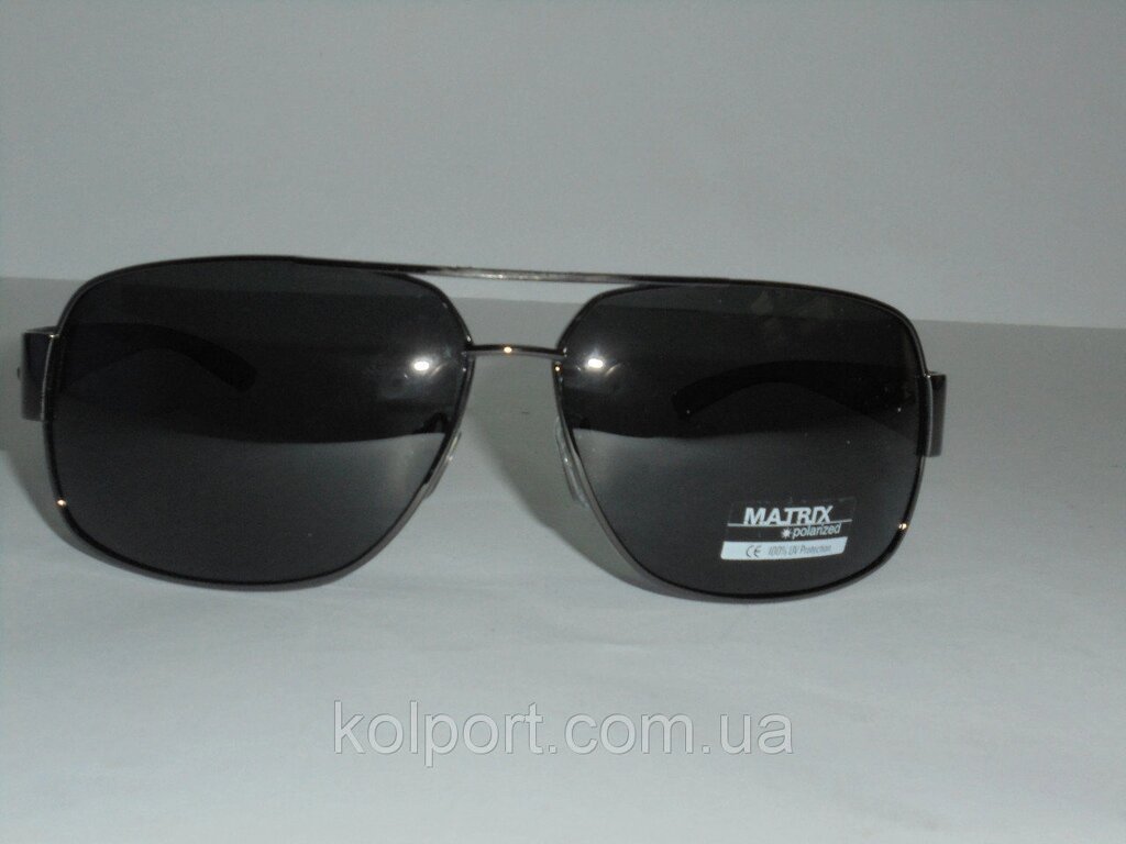 Чоловічі сонцезахисні окуляри Matrix 6616, строгі, модний аксесуар, окуляри, чоловічі, якість, прямокутні від компанії Інтернет-магазин "Tovar-plus. Com. Ua" - фото 1
