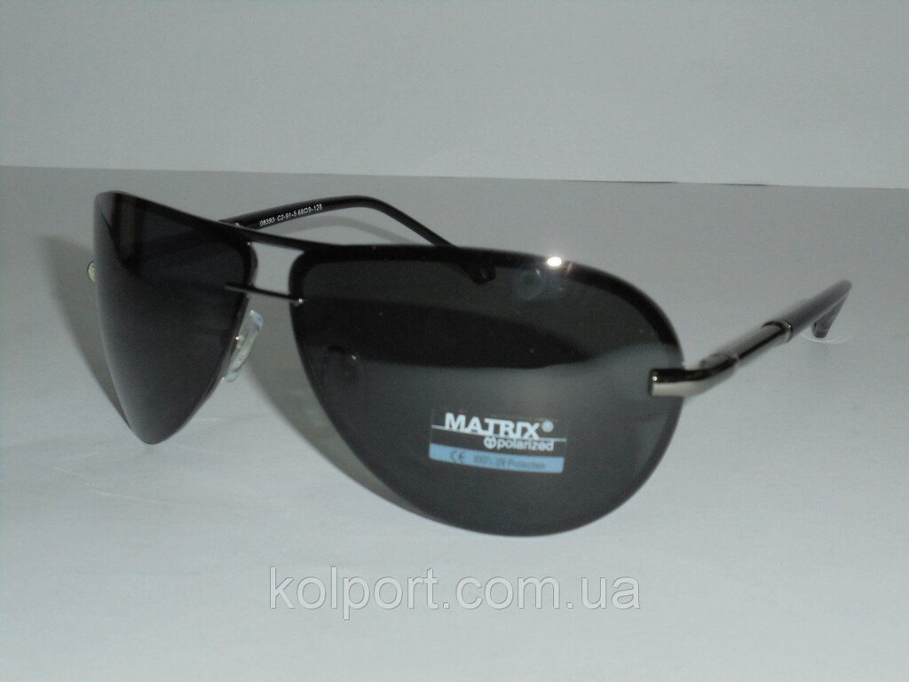 Чоловічі сонцезахисні окуляри Matrix 6617, строгі, модний аксесуар, окуляри, чоловічі, якість, прямокутні від компанії Інтернет-магазин "Tovar-plus. Com. Ua" - фото 1