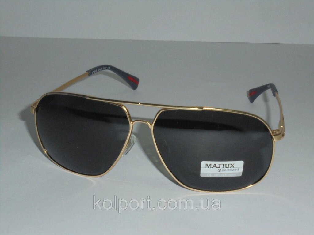 Чоловічі сонцезахисні окуляри Matrix 6619, строгі, модний аксесуар, окуляри, чоловічі, якість, прямокутні від компанії Інтернет-магазин "Tovar-plus. Com. Ua" - фото 1