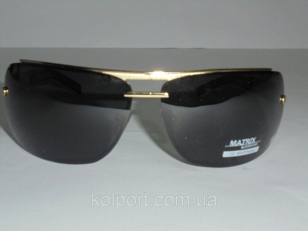 Чоловічі сонцезахисні окуляри Matrix 6620, строгі, модний аксесуар, окуляри, чоловічі, якість, прямокутні від компанії Інтернет-магазин "Tovar-plus. Com. Ua" - фото 1