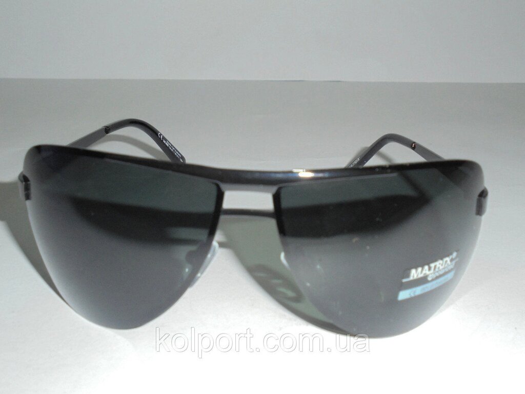 Чоловічі сонцезахисні окуляри Matrix 6622, строгі, модний аксесуар, окуляри, чоловічі, якість, прямокутні від компанії Інтернет-магазин "Tovar-plus. Com. Ua" - фото 1