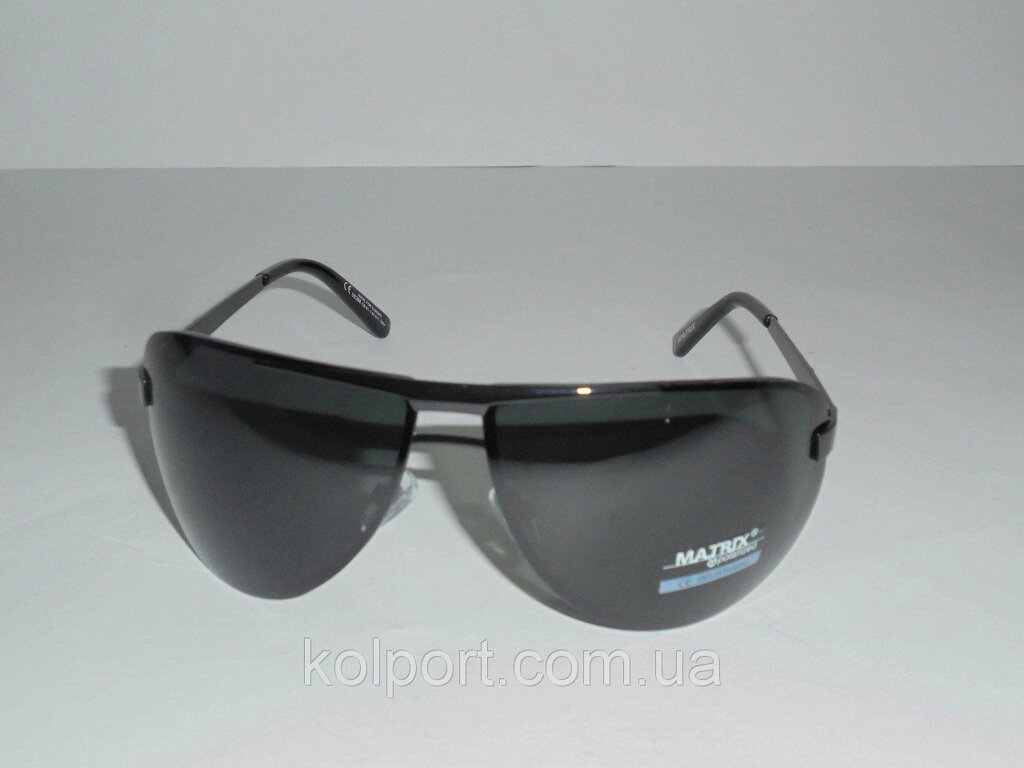 Чоловічі сонцезахисні окуляри Matrix 6624, строгі, модний аксесуар, окуляри, чоловічі, якість, прямокутні від компанії Інтернет-магазин "Tovar-plus. Com. Ua" - фото 1