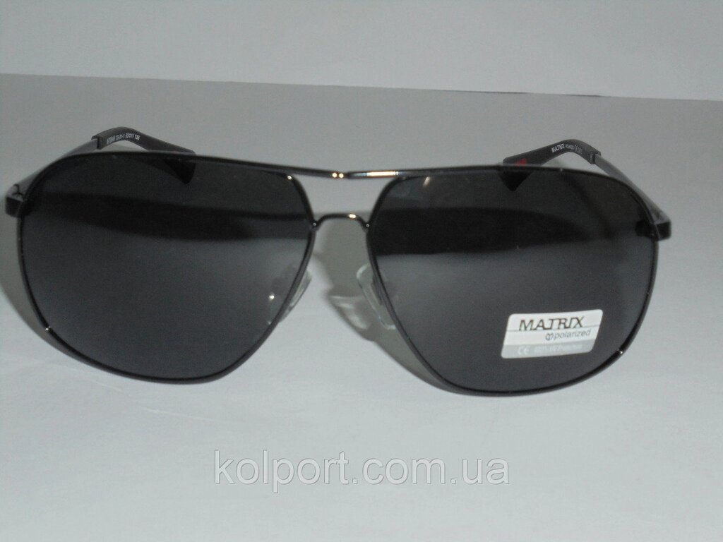 Чоловічі сонцезахисні окуляри Matrix 6626, строгі, модний аксесуар, окуляри, чоловічі, якість, прямокутні від компанії Інтернет-магазин "Tovar-plus. Com. Ua" - фото 1