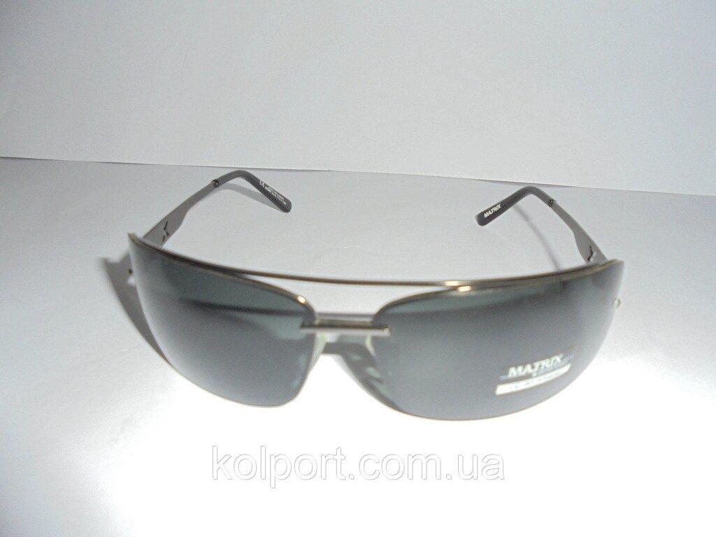 Чоловічі сонцезахисні окуляри Matrix 6725, строгі, модний аксесуар, окуляри, чоловічі, якість, прямокутні від компанії Інтернет-магазин "Tovar-plus. Com. Ua" - фото 1