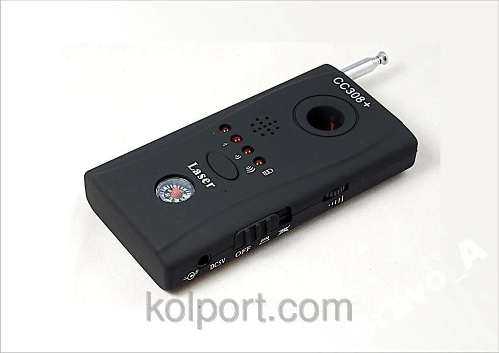 Детектор прихованих камер жучків, CC308 + від компанії Інтернет-магазин "Tovar-plus. Com. Ua" - фото 1