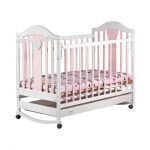 Дитяче ліжко Napoleon New Mix біло-рожева