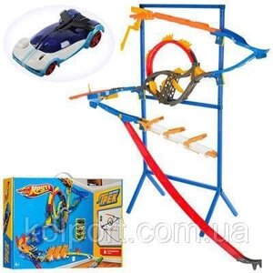 Дитячий настінний трек ML-32461на стійці аналог Hot Wheels