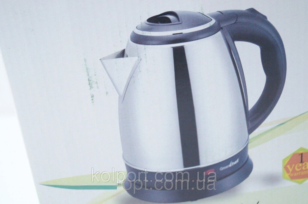 Дисковий чайник Gereenchef KT-12L, кухонна техніка, товари для кухні, чайники, електрочайник від компанії Інтернет-магазин "Tovar-plus. Com. Ua" - фото 1